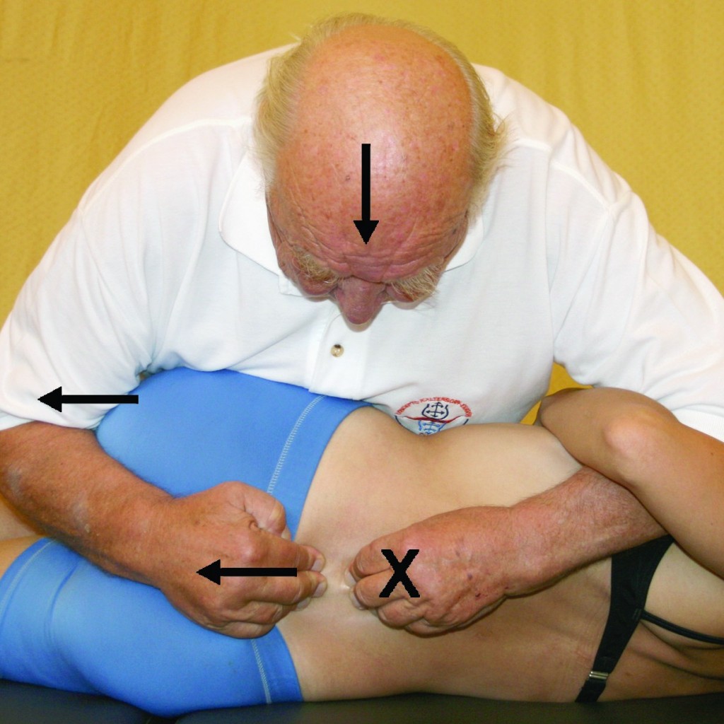 Kaltenborn lumbar traction-manipulation